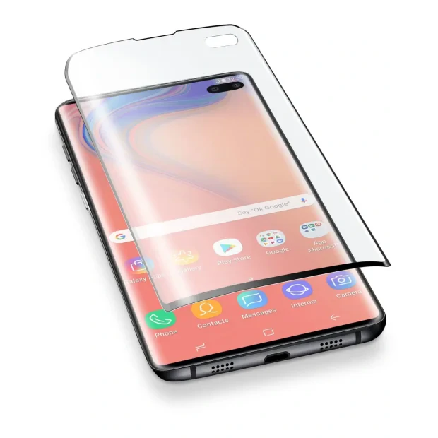 Cellularline SPCURVEDGALS10PL folie ecran telefon mobil/protectie spate Protectie ecran transparenta Samsung 1 buc.