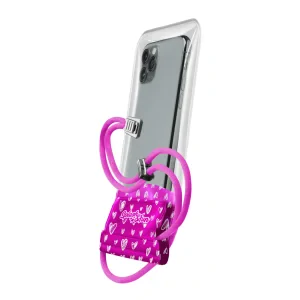 Cellularline Splash&amp;Fun carcasa pentru telefon mobil Geanta Sleeve Roz, Transparente