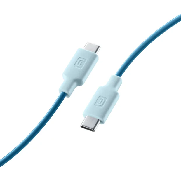 Cellularline Stylecolor cabluri USB 1 m USB C Albastru