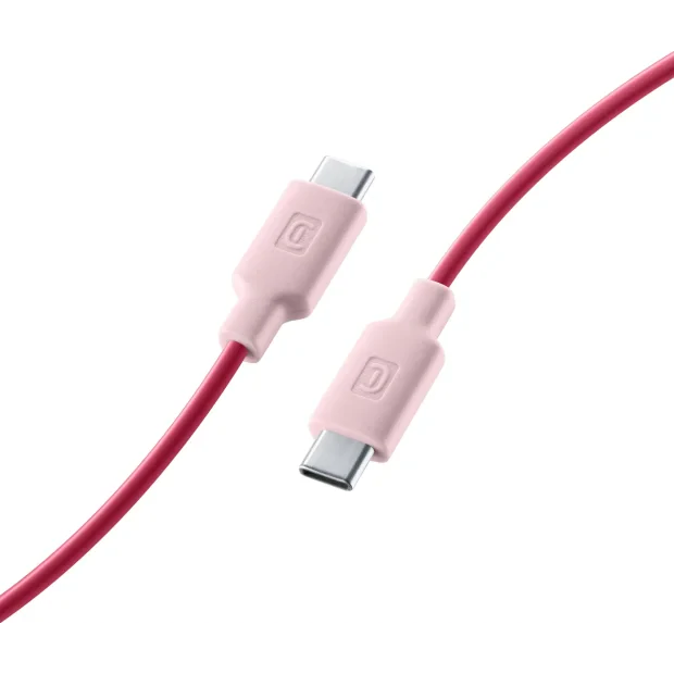 Cellularline Stylecolor cabluri USB 1 m USB C Roz
