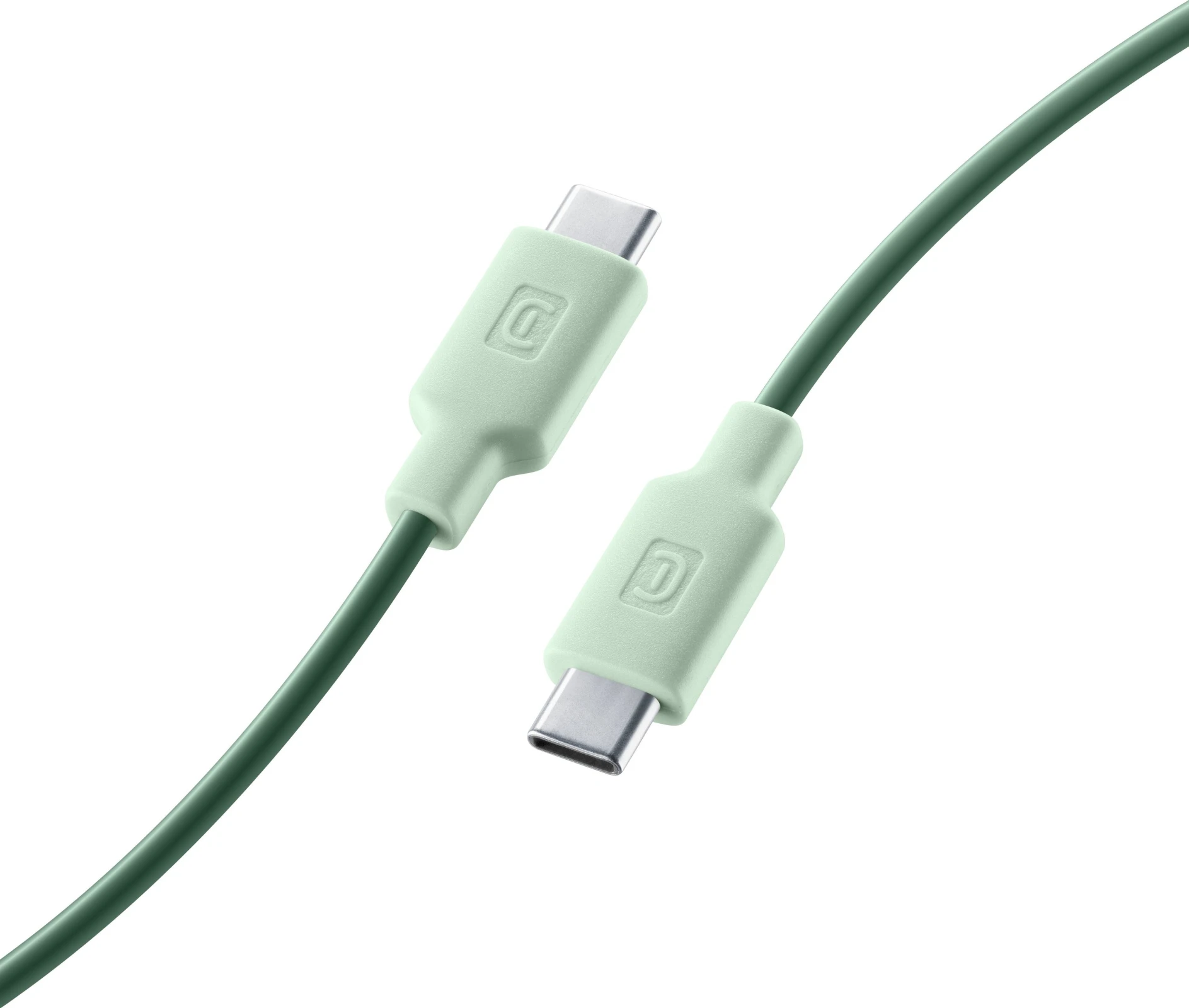 Cellularline Stylecolor cabluri USB 1 m USB C Verde thumb