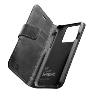 Cellularline Supreme carcasa pentru telefon mobil 13,7 cm (5.4&quot;) Tip coperta Negru