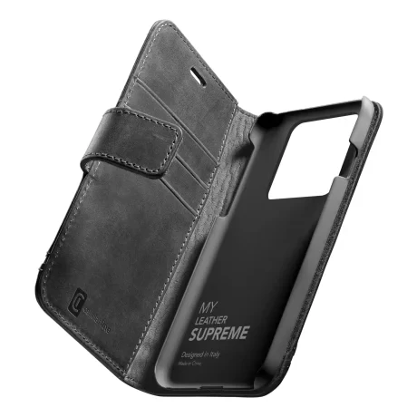 Cellularline Supreme carcasa pentru telefon mobil 17 cm (6.7&quot;) Tip coperta Negru