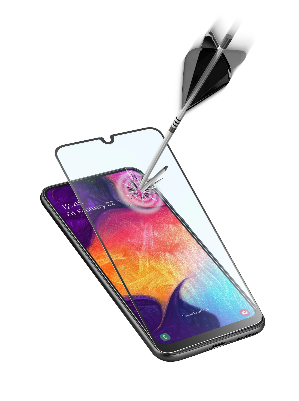 Cellularline TEMPGCABGALA50K folie ecran telefon mobil/protectie spate Protectie ecran transparenta Samsung 1 buc. thumb