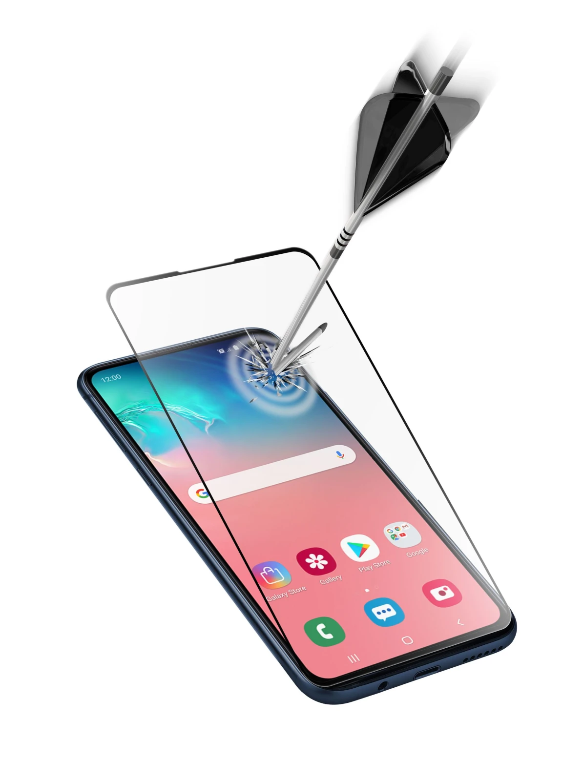 Cellularline TEMPGCAPGALS10LK folie ecran telefon mobil/protectie spate Protectie ecran transparenta Samsung 1 buc. thumb