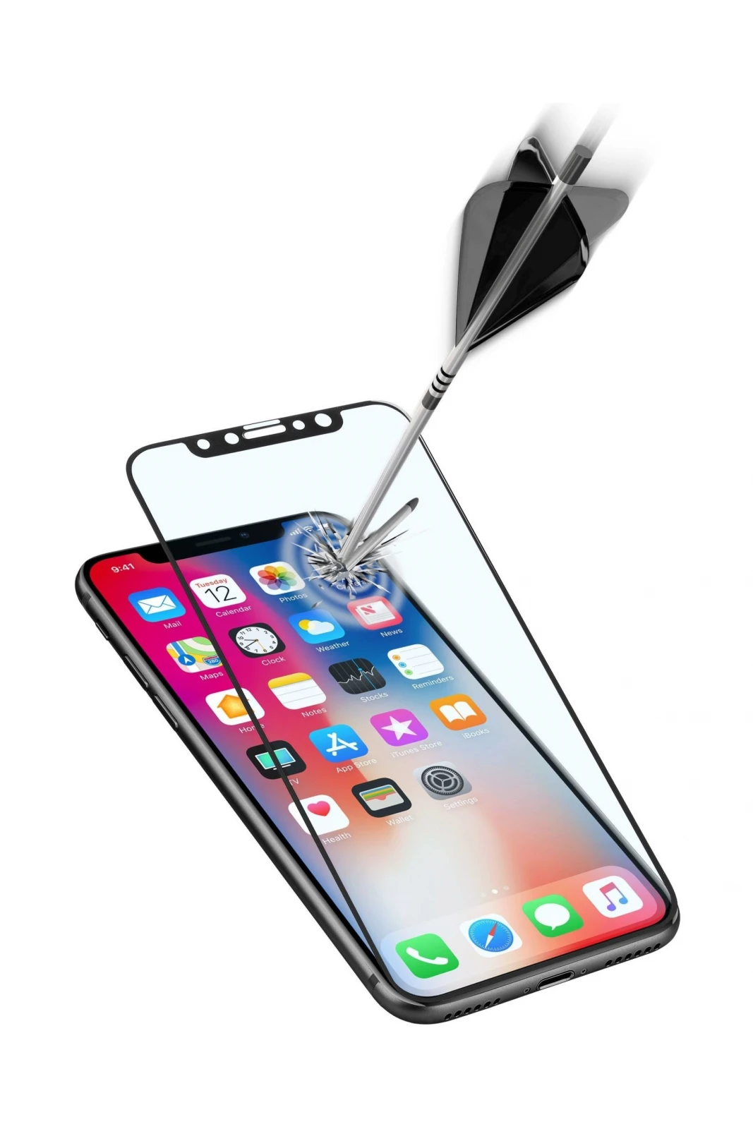Cellularline TEMPGCAPIPH8K folie ecran telefon mobil/protectie spate Protectie ecran transparenta Apple 1 buc. thumb