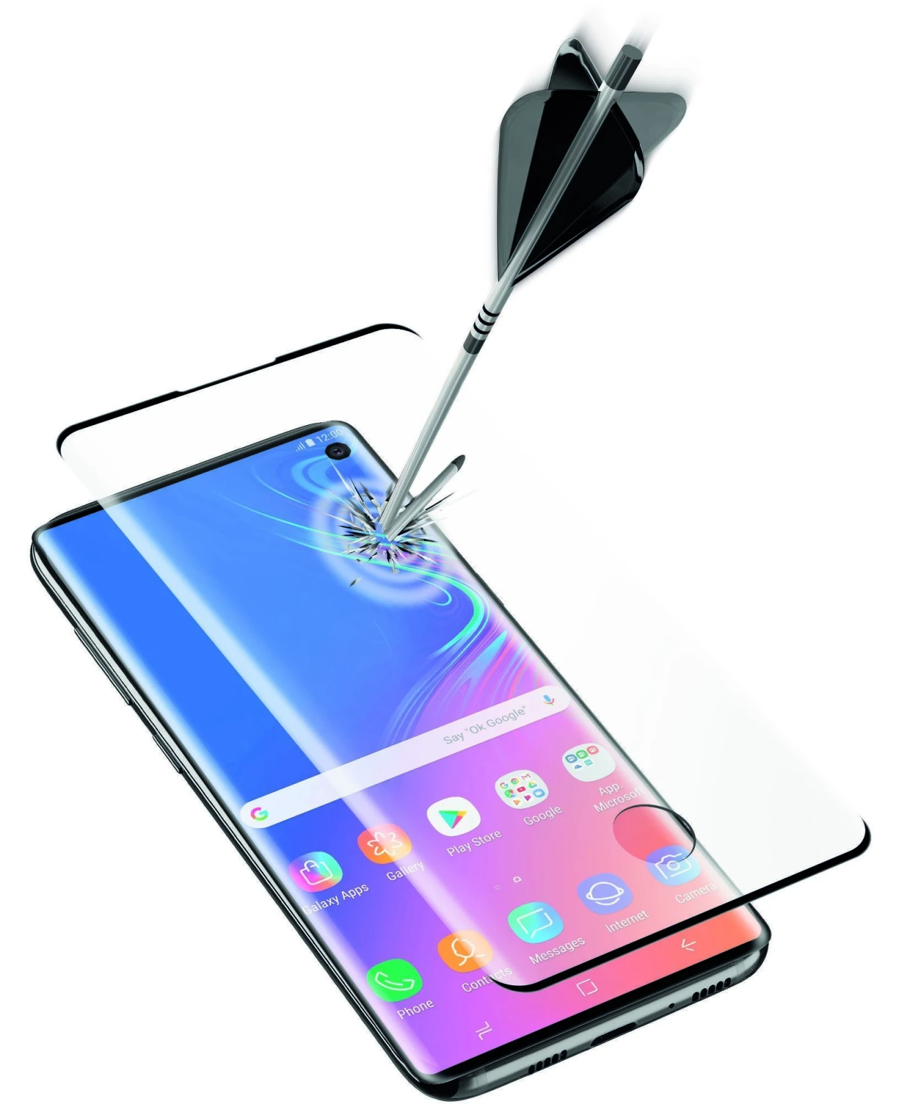 Cellularline TEMPGCUGALS10K folie ecran telefon mobil/protectie spate Protectie ecran transparenta Samsung 1 buc. thumb
