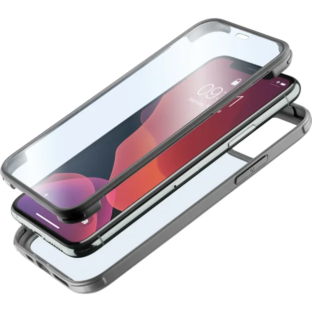 Cellularline Tetra Force Quantum carcasa pentru telefon mobil 14,7 cm (5.8&quot;) Coperta Negru, Transparente