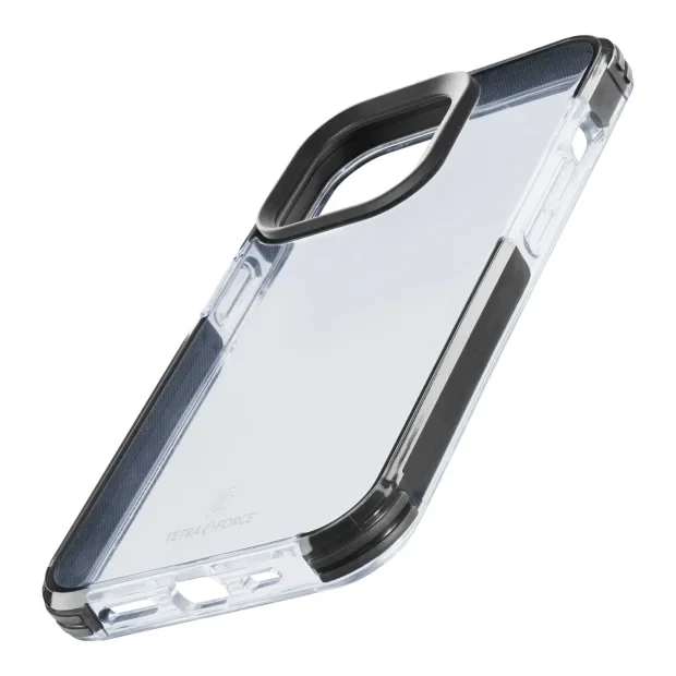 Cellularline Tetra Force Strong Guard carcasa pentru telefon mobil 15,5 cm (6.1&quot;) Coperta Negru, Transparente