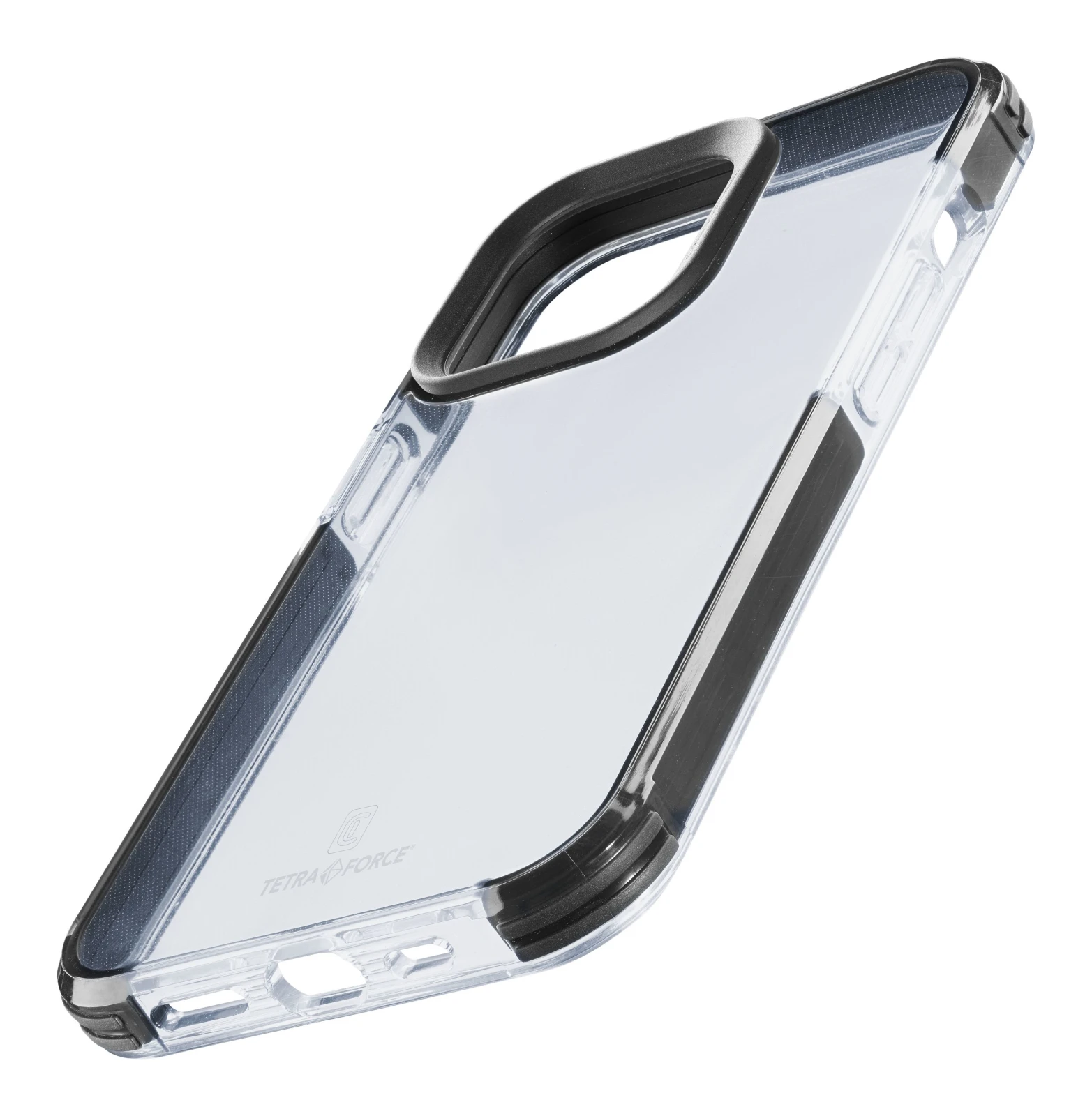 Cellularline Tetra Force Strong Guard carcasa pentru telefon mobil 15,5 cm (6.1") Coperta Negru, Transparente thumb