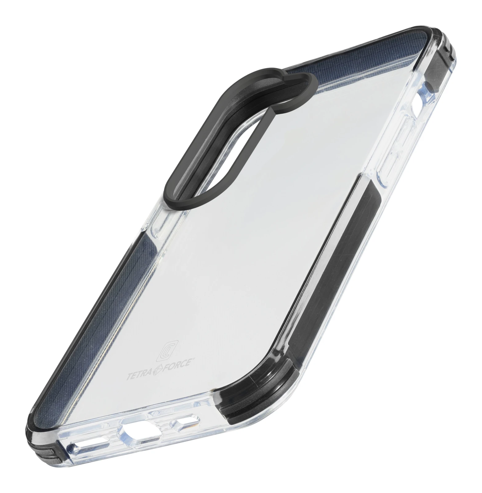 Cellularline Tetra Force Strong Guard carcasa pentru telefon mobil 16,8 cm (6.6") Coperta Negru, Transparente thumb