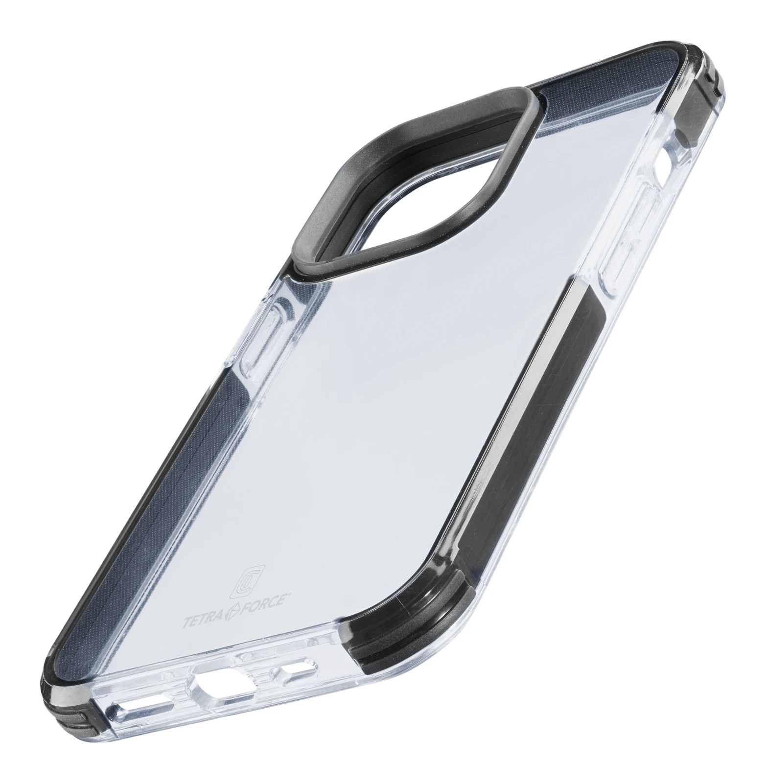 Cellularline Tetra Force Strong Guard carcasa pentru telefon mobil 17 cm (6.7") Coperta Negru, Transparente thumb