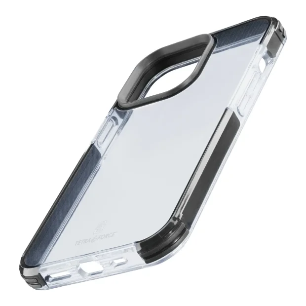 Cellularline Tetra Force Strong Guard carcasa pentru telefon mobil 17 cm (6.7&quot;) Coperta Negru, Transparente