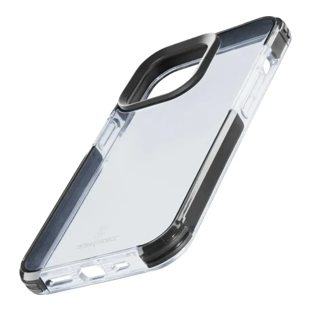 Cellularline Tetra Force Strong Guard carcasa pentru telefon mobil 17 cm (6.7&quot;) Coperta Negru, Transparente