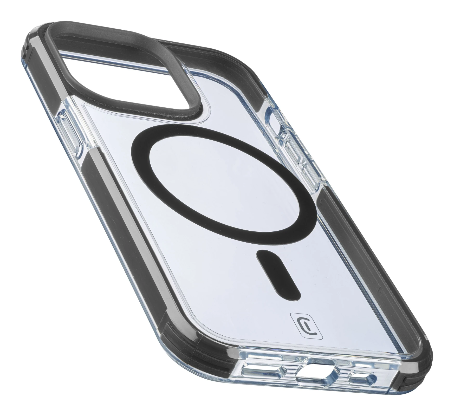 Cellularline Tetra Force Strong Guard Mag carcasa pentru telefon mobil 15,5 cm (6.1") Coperta Negru, Transparente thumb