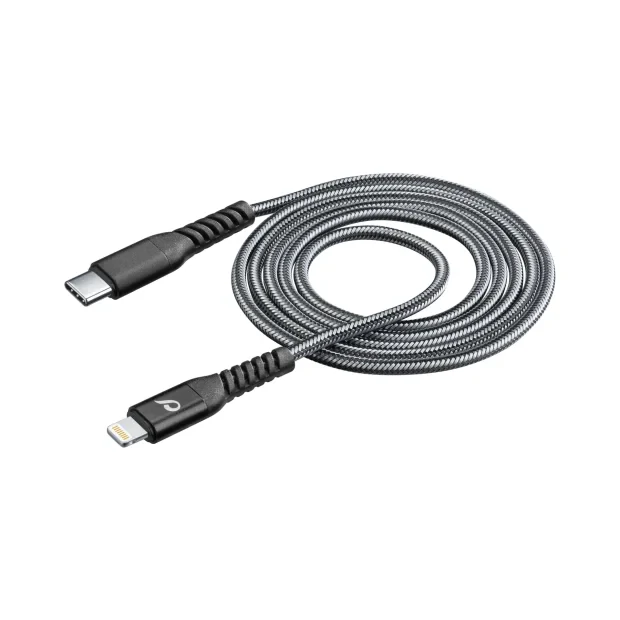 Cellularline TETRACABC2LMFI1M 1,2 m Negru