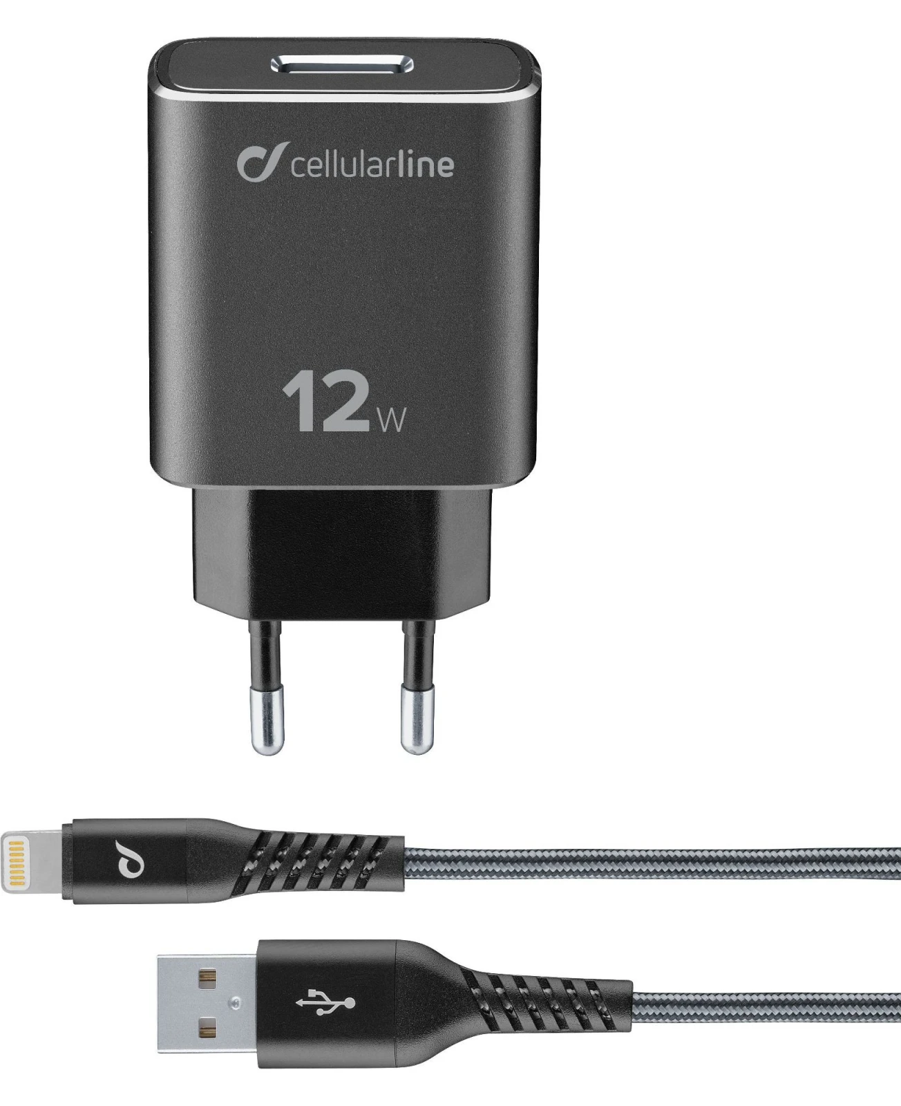 Cellularline TETRACHKITMFIPH2A Universala Negru AC De interior thumb