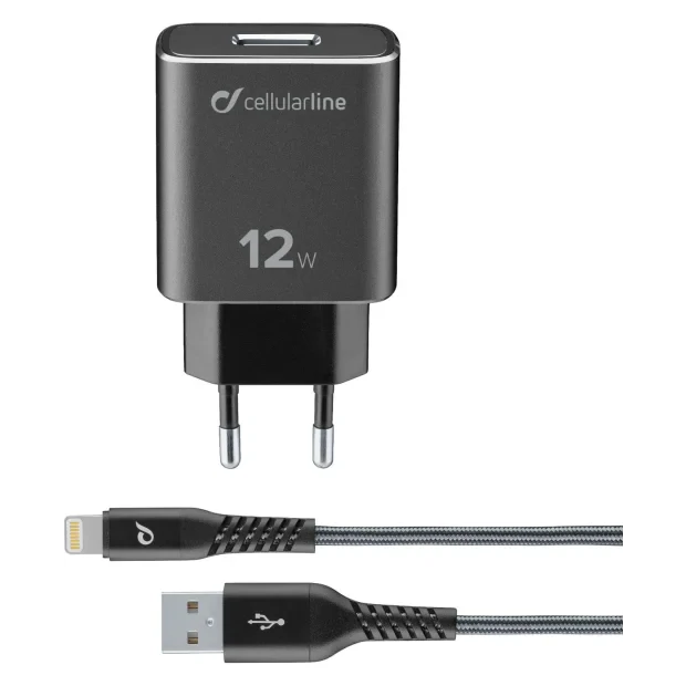 Cellularline TETRACHKITMFIPH2A Universala Negru AC De interior