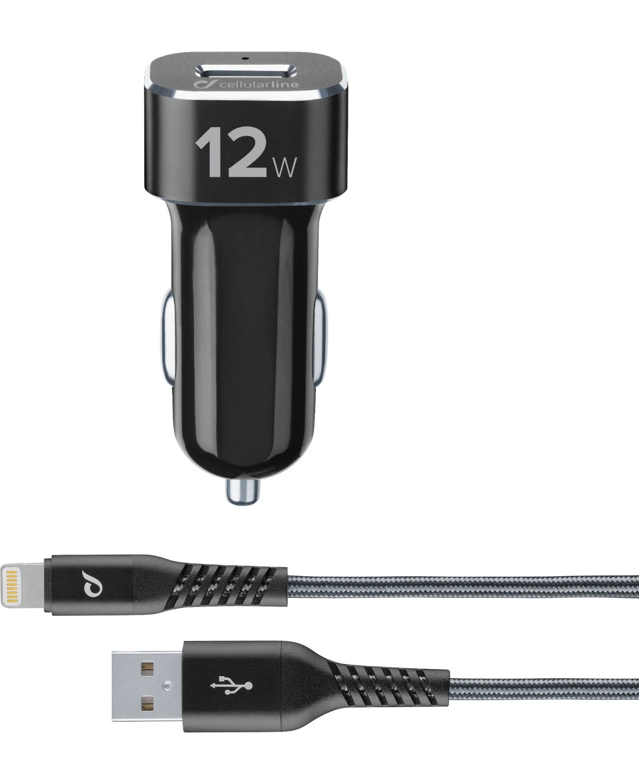 Cellularline TETRCBRKITMFIPH2A incarcatoare pentru dispozitive mobile Universala Negru Bricheta electrica de bord Auto thumb