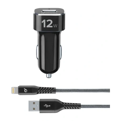 Cellularline TETRCBRKITMFIPH2A incarcatoare pentru dispozitive mobile Universala Negru Bricheta electrica de bord Auto