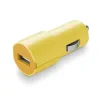 Cellularline USB Smarty Universala Galben Bricheta electrica de bord Auto