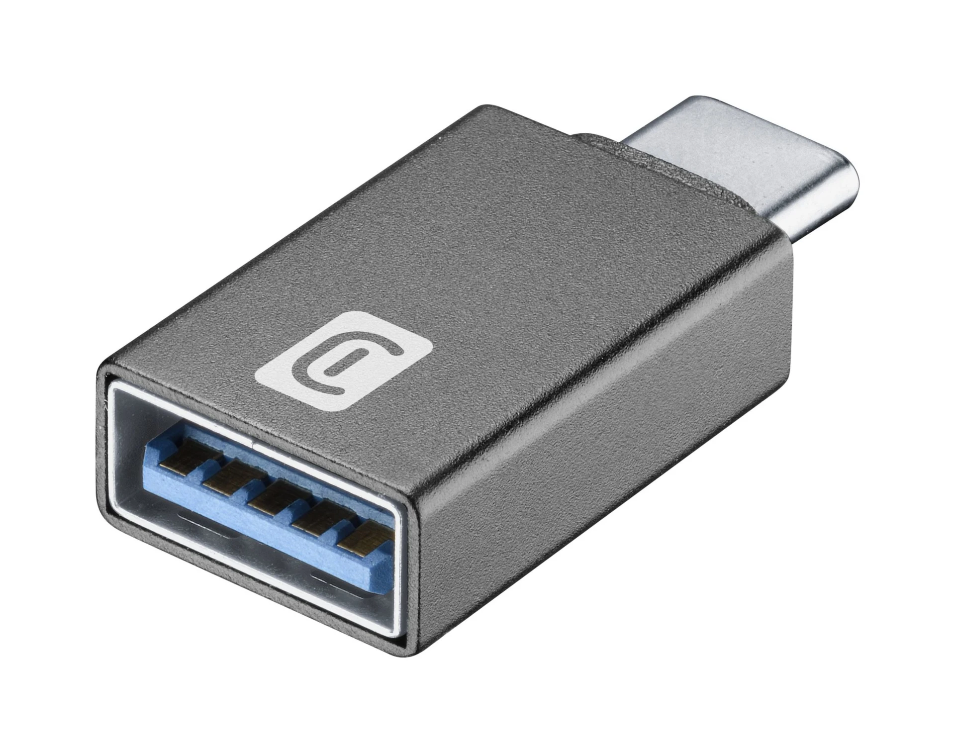 Cellularline USBA2CCARADAPTER USB A USB C Negru thumb