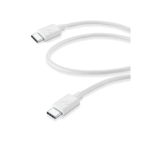 Cellularline USBDATA06USBC2C cabluri USB 0,6 m USB C Alb