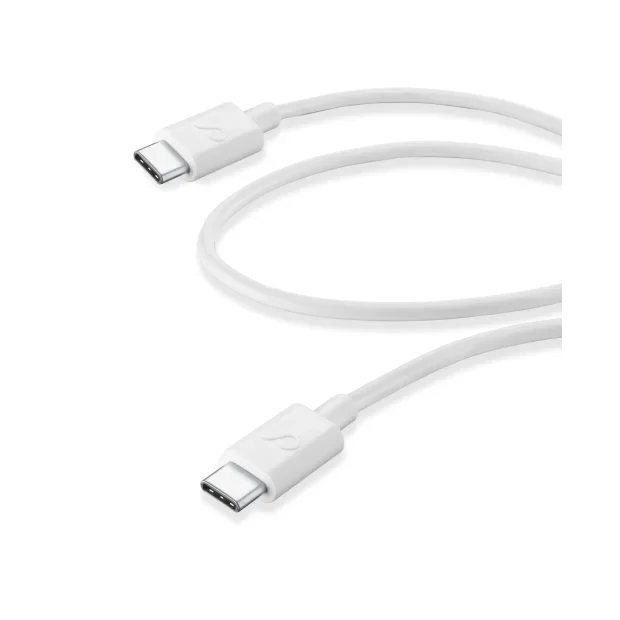 Cellularline USBDATA06USBC2C cabluri USB 0,6 m USB C Alb