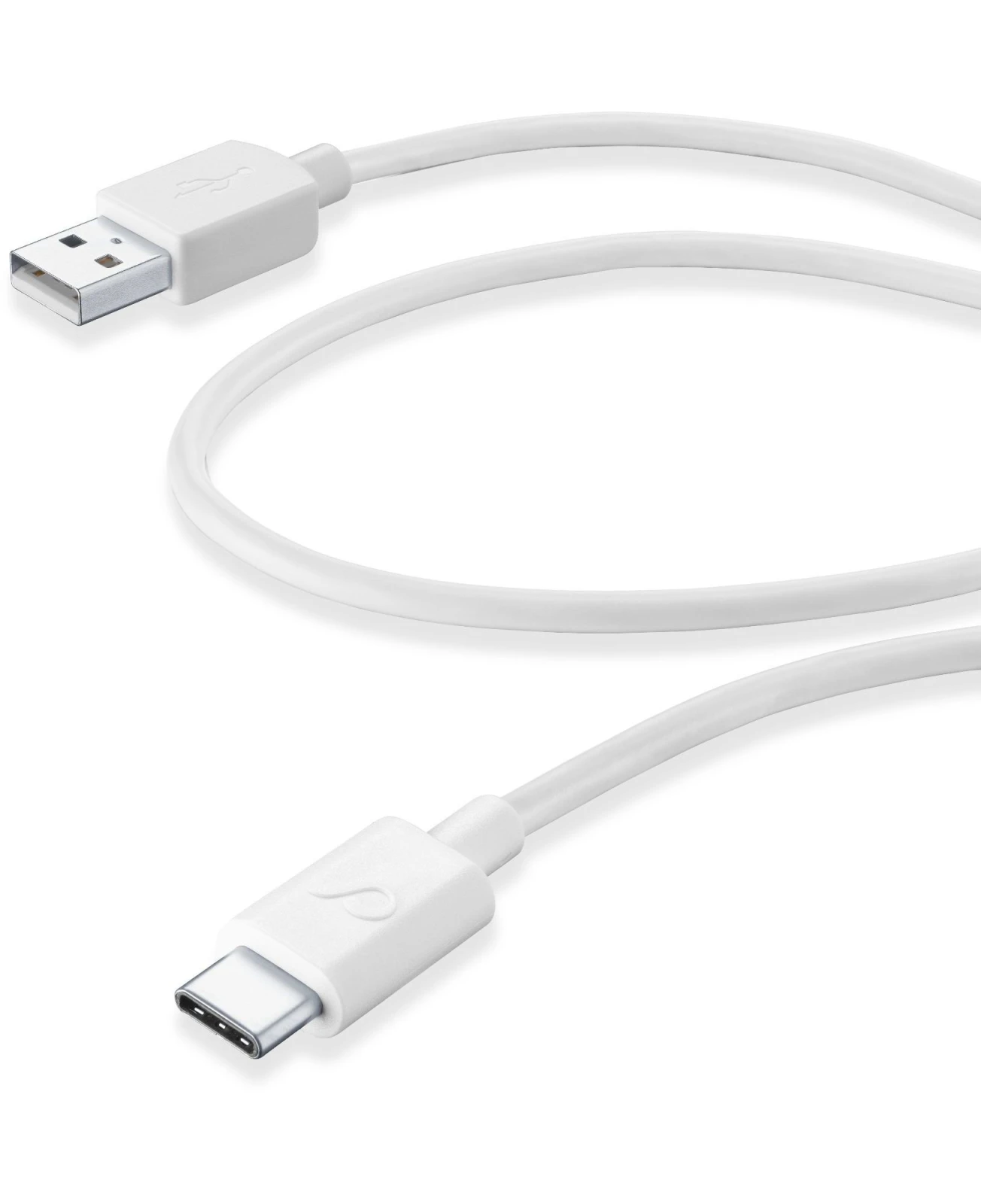 Cellularline USBDATA06USBCW cabluri USB 0,6 m USB 3.2 Gen 1 (3.1 Gen 1) USB A USB C Alb thumb