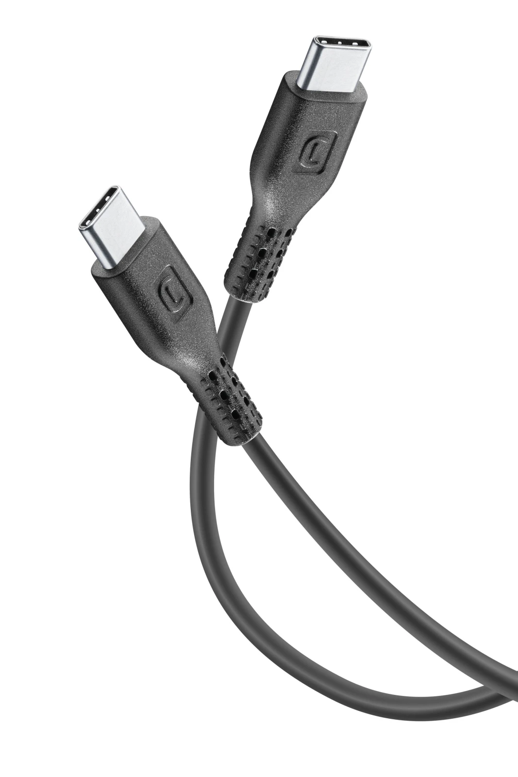 Cellularline USBDATAC2C5A1M cabluri USB 1,2 m USB C Negru thumb