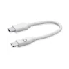 Cellularline USBDATAC2LMFI15CMW cablu Lightning 0,15 m Alb