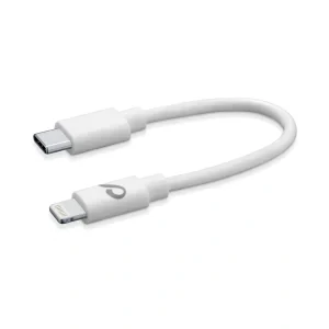 Cellularline USBDATAC2LMFI15CMW cablu Lightning 0,15 m Alb