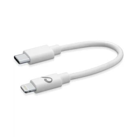 Cellularline USBDATAC2LMFI15CMW cablu Lightning 0,15 m Alb