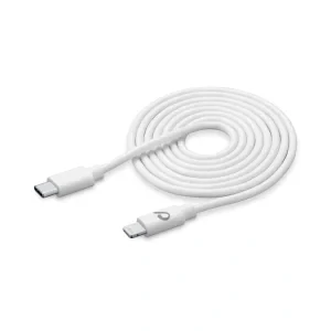 Cellularline USBDATAC2LMFI2MW cablu Lightning 2 m Alb
