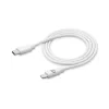 Cellularline USBDATAC2LMFI60CMW cablu Lightning 0,6 m Alb