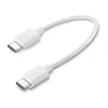 Cellularline USBDATACTRUSBC2C cabluri USB 0,15 m USB C Alb
