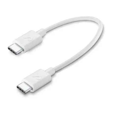 Cellularline USBDATACTRUSBC2C cabluri USB 0,15 m USB C Alb