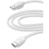Cellularline USBDATACUSBC3MW cabluri USB 3 m USB 2.0 USB A USB C Alb