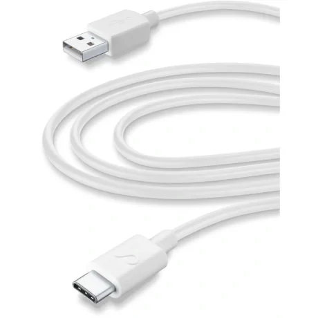Cellularline USBDATACUSBC3TABW cabluri USB 3 m USB 2.0 USB A USB C Alb