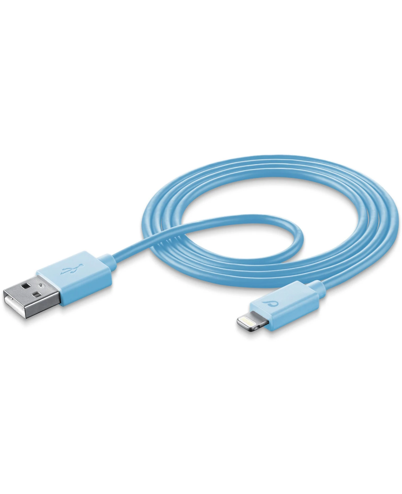 Cellularline USBDATAMFISMARTB cablu Lightning 1 m Albastru thumb