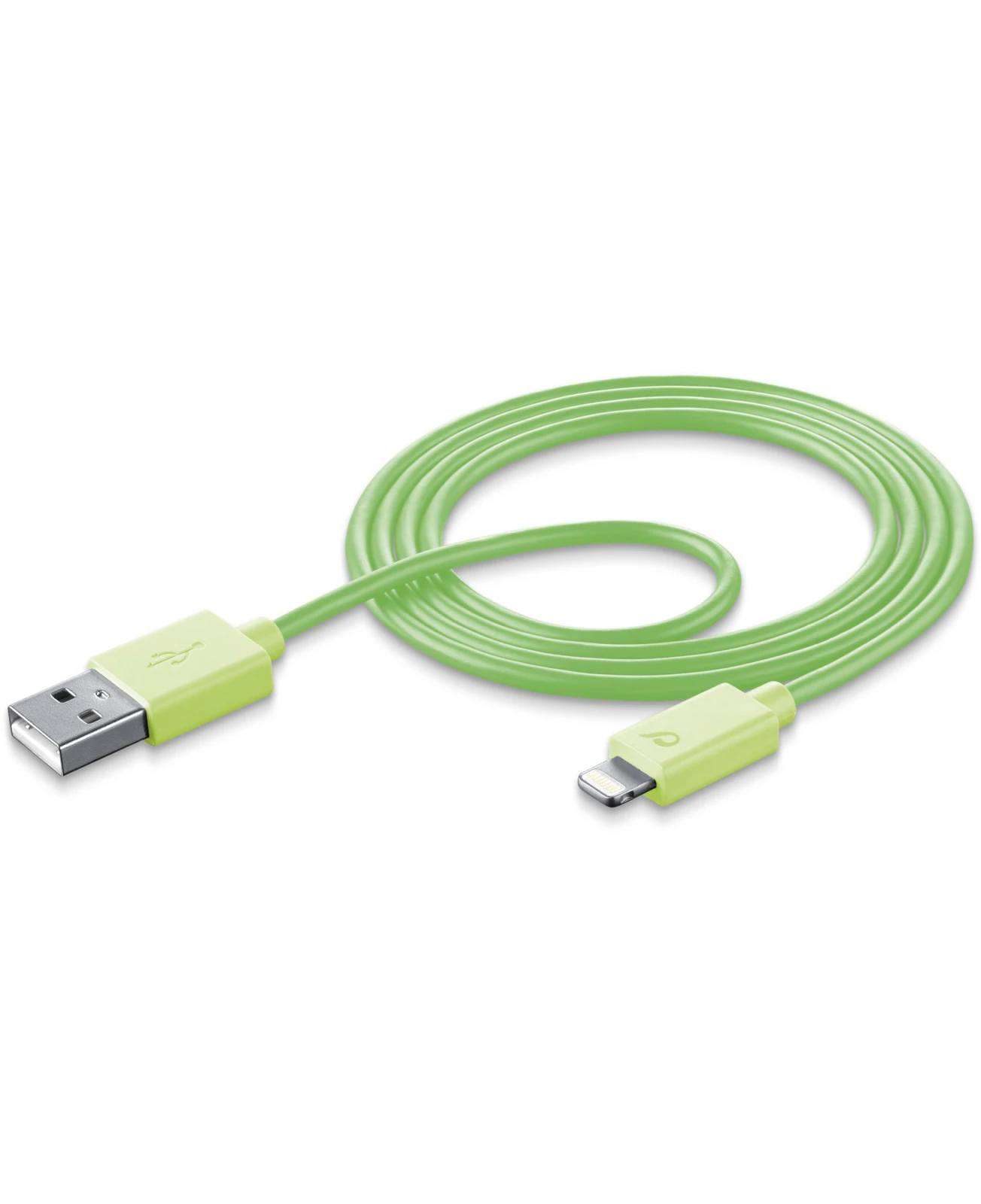 Cellularline USBDATAMFISMARTG cablu Lightning 1 m Verde thumb