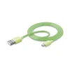 Cellularline USBDATAMUSBSMARG cabluri USB 1 m USB 2.0 Micro USB Verde