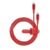 Cellularline USBDATANLC2LMFI1M 1,2 m Rosu