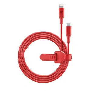 Cellularline USBDATANLC2LMFI1M 1,2 m Rosu