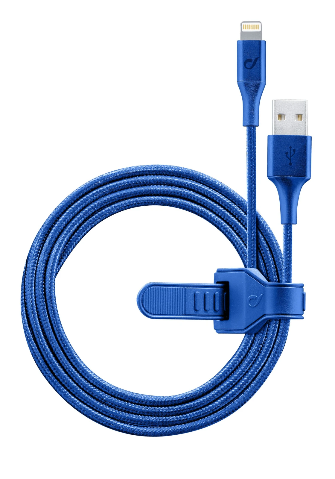 Cellularline USBDATANLLMFI1MB cablu Lightning 1,2 m Albastru thumb