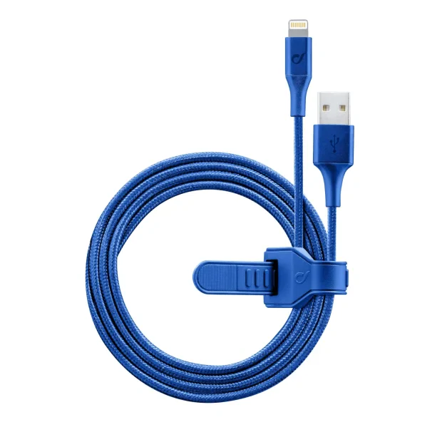 Cellularline USBDATANLLMFI1MB cablu Lightning 1,2 m Albastru