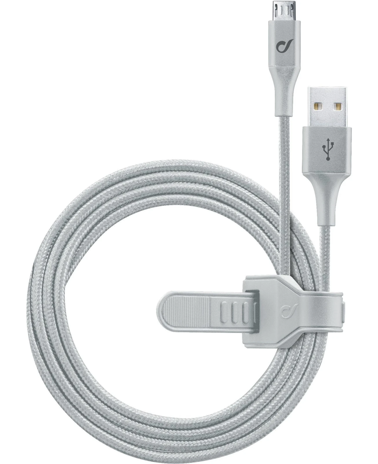 Cellularline USBDATANLLMUSB1MS cabluri USB 1,2 m Micro-USB A USB A Gri thumb