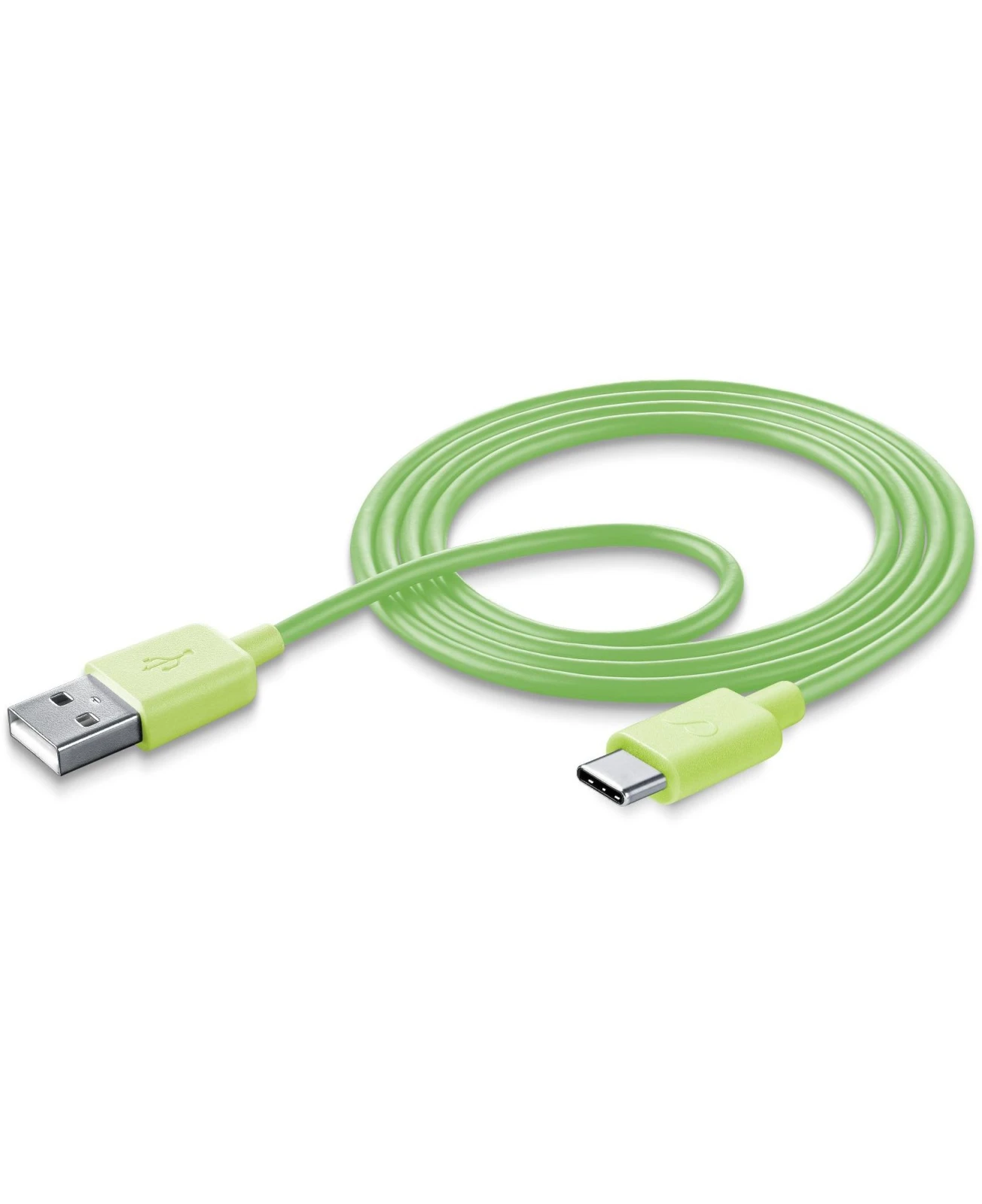 Cellularline USBDATATYCSMART cabluri USB 1 m USB A USB C Verde thumb