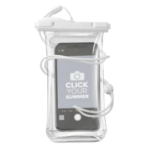 Cellularline VOYAGER20 carcasa pentru telefon mobil Geanta Sleeve Transparente, Alb