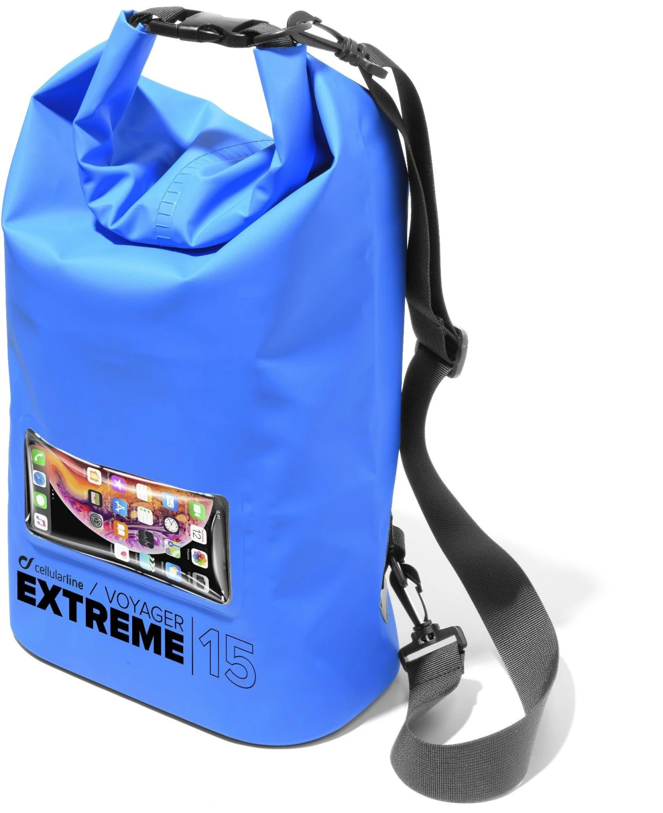 Cellularline VOYAGEREXPL1915LB sac impermeabil Albastru 15 L thumb